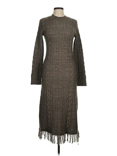 Pre-owned Moon River Casual Dress In Gray