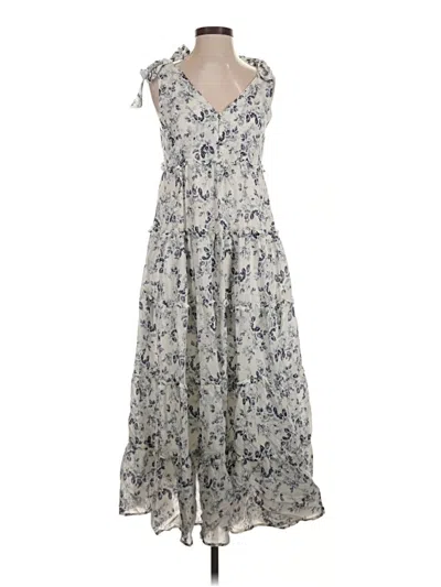 Pre-owned Moon River Casual Dress In Gray