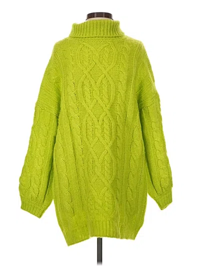 Pre-owned Moon River Casual Dress In Green
