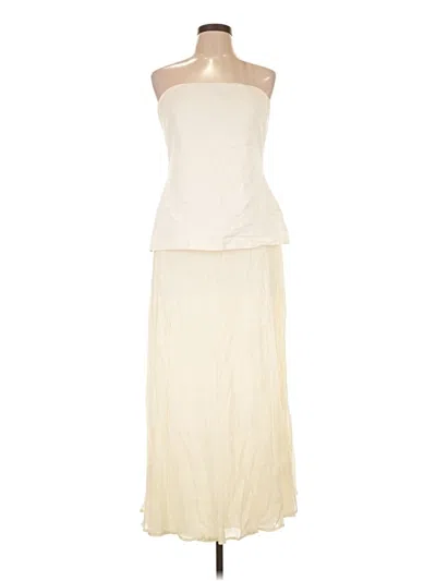 Pre-owned Moon River Casual Dress In Ivory
