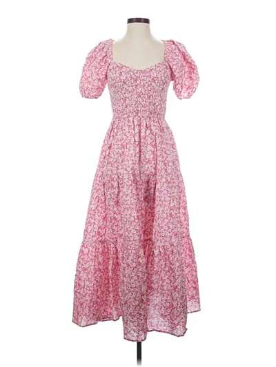 Pre-owned Moon River Casual Dress In Pink