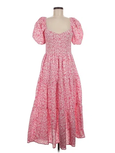 Pre-owned Moon River Casual Dress In Pink