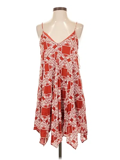 Pre-owned Moon River Casual Dress In Red