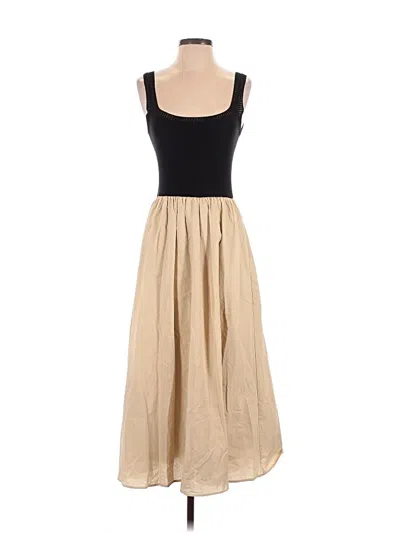 Pre-owned Moon River Casual Dress In Tan
