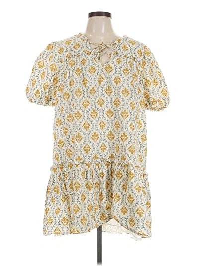 Pre-owned Moon River Casual Dress In Yellow