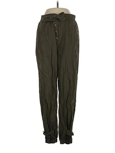 Pre-owned Moon River Casual Pants In Green