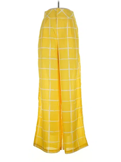 Moon River Casual Pants In Yellow