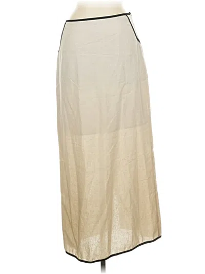 Pre-owned Moon River Casual Skirt In Ivory