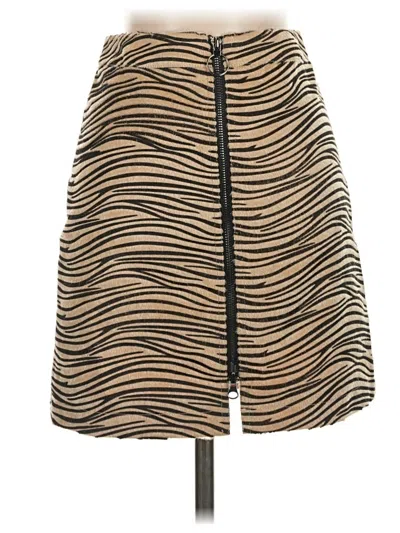 Pre-owned Moon River Casual Skirt In Tan