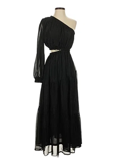 Pre-owned Moon River Cocktail Dress In Black