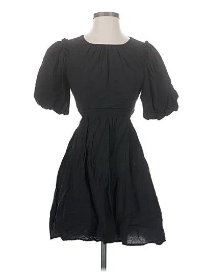 Pre-owned Moon River Cocktail Dress In Black