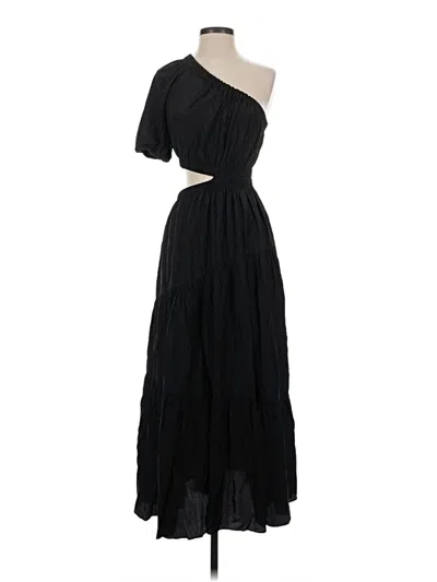 Pre-owned Moon River Cocktail Dress In Black
