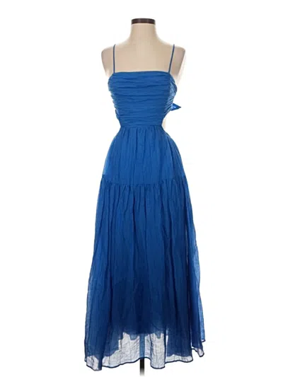 Pre-owned Moon River Cocktail Dress In Blue