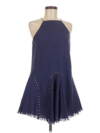 Pre-owned Moon River Cocktail Dress In Blue