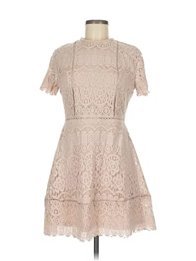 Pre-owned Moon River Cocktail Dress In Brown