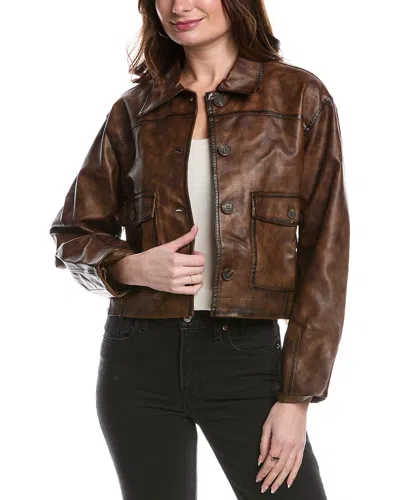 Moon River Jacket In Brown