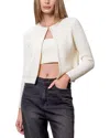 Moon River Long Sleeve Pullover Sweater In White