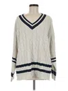 Moon River Pullover Sweater In White
