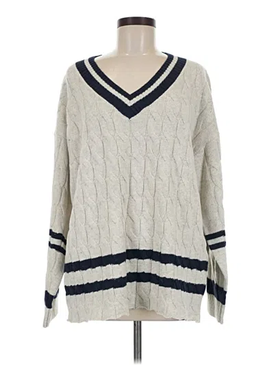 Moon River Pullover Sweater In Ivory