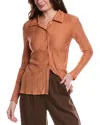 Moon River Shirt In Orange