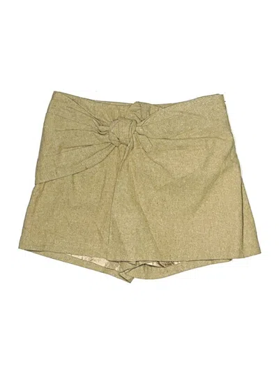Pre-owned Moon River Skort In Gold