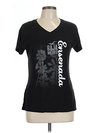 Pre-owned Moon Short Sleeve T-shirt In Black