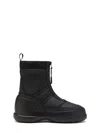 Moonboot Contemporary Black Ankle Boots In Black
