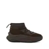 Moonboot Lace-up Suede Sneakers In Multi