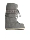 Moonboot Moon Boot 'icon' In Grey Fabric In Grey