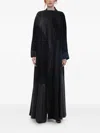 Moonlight Concept Abaya Panelled Maxi Dress In Black
