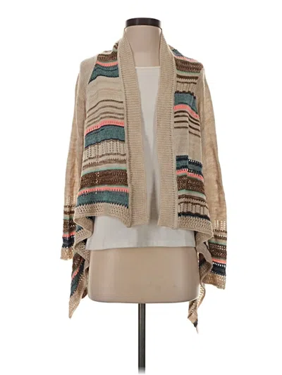 Pre-owned Moonlight Kimono In Tan