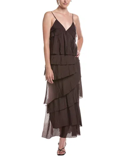 Moonsea Maxi Dress In Brown