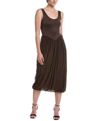 Moonsea Maxi Dress In Brown