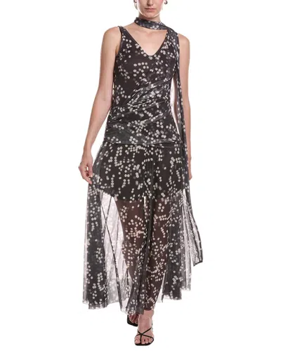 Moonsea Maxi Dress In Brown