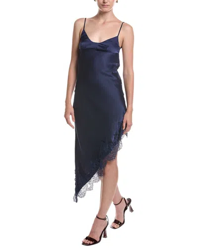 Moonsea Midi Cocktail Dress In Blue
