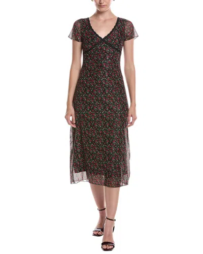 Moonsea Midi Dress In Black