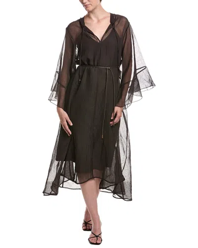 Moonsea Midi Dress In Black