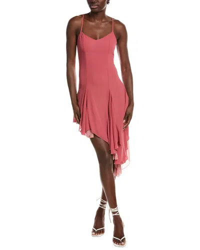 Moonsea Midi Dress In Brown