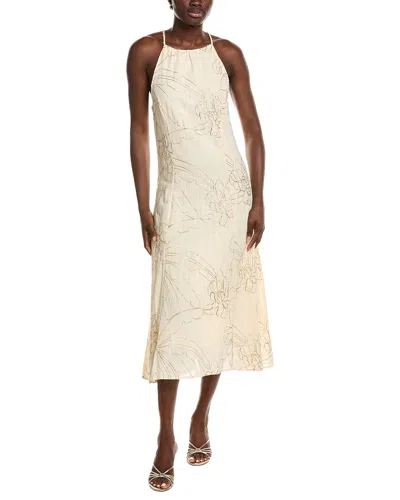 Moonsea Midi Dress In White