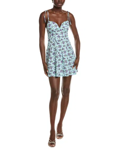Moonsea Mini Dress In Blue