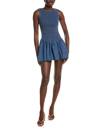 Moonsea Mini Dress In Blue