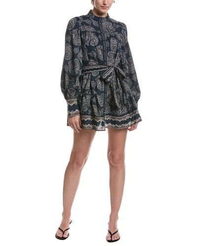 Moonsea Mini Dress In Blue