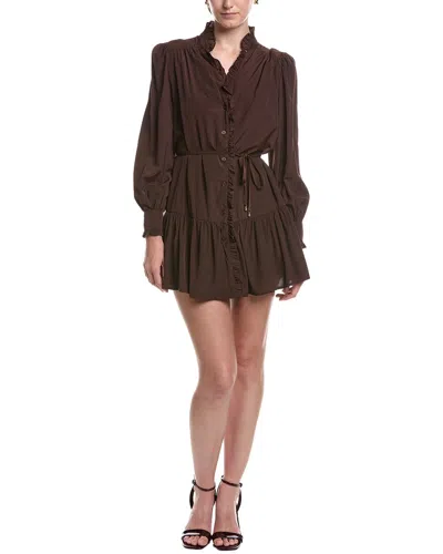 Moonsea Mini Dress In Brown