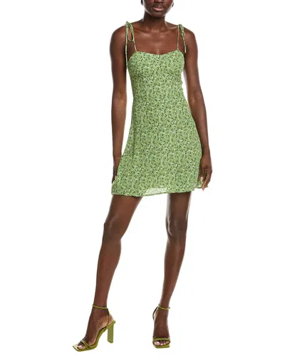 Moonsea Mini Dress In Green