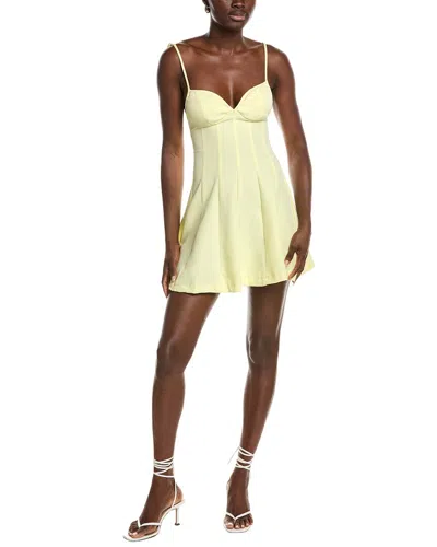 Moonsea Mini Dress In Yellow