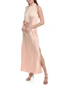 MOONSEA MOONSEA MOCK NECK MAXI DRESS