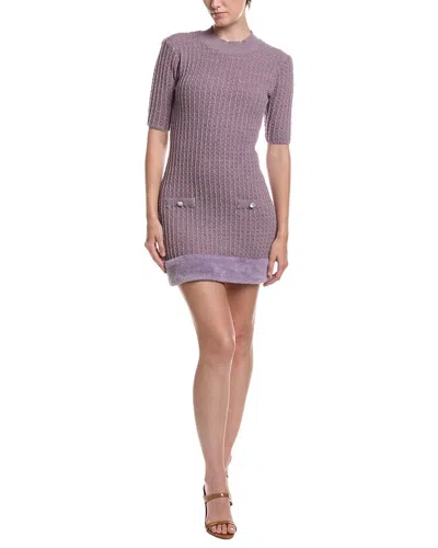 Moonsea Sheath Dress In Purple