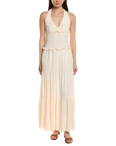 Moonsea Sleeveless Maxi Dress In Brown