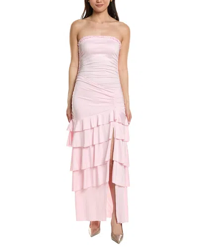 Moonsea Sleeveless Maxi Dress In Pink