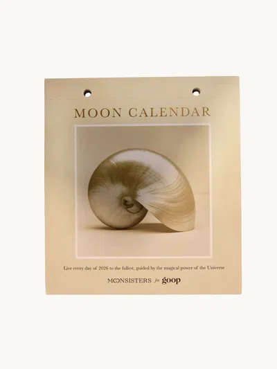 Moonsisters Moon Calendar 2026  One-size In Gold